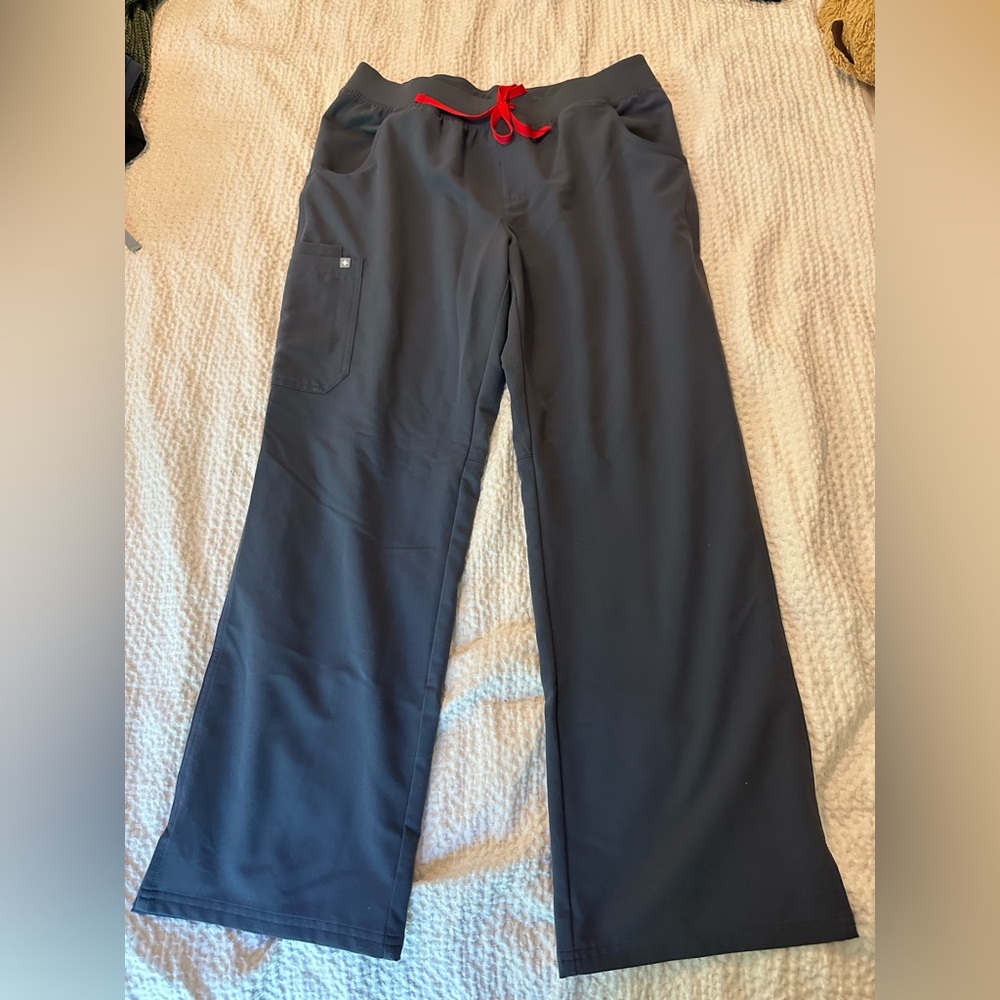 Figs Kade Cargo Pants Dark Grey Size XL